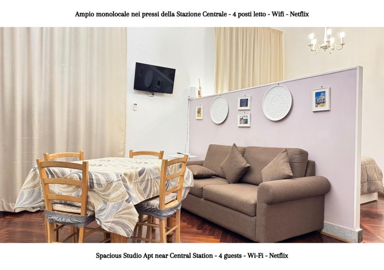 Metro Garibaldi - Loft Con Wifi E 4 Posti Letto Presso La Stazione Centrale Di Napoli Luaran gambar