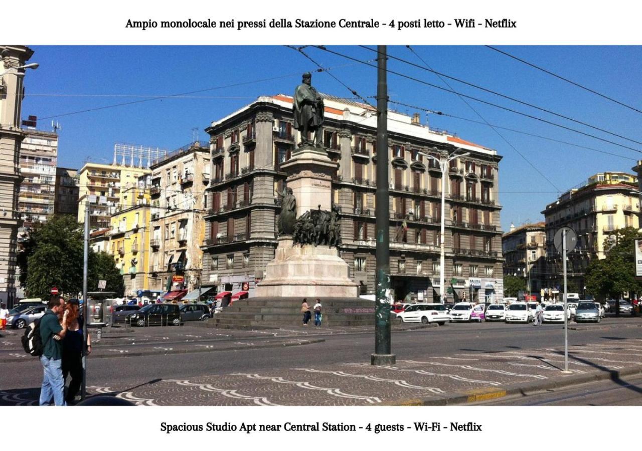 Metro Garibaldi - Loft Con Wifi E 4 Posti Letto Presso La Stazione Centrale Di Napoli Luaran gambar