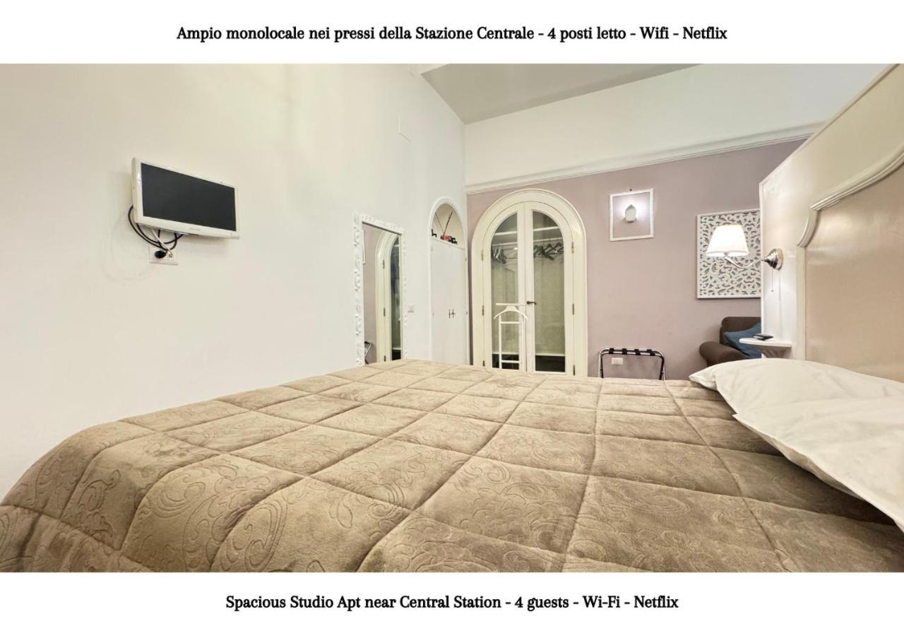 Metro Garibaldi - Loft Con Wifi E 4 Posti Letto Presso La Stazione Centrale Di Napoli Luaran gambar