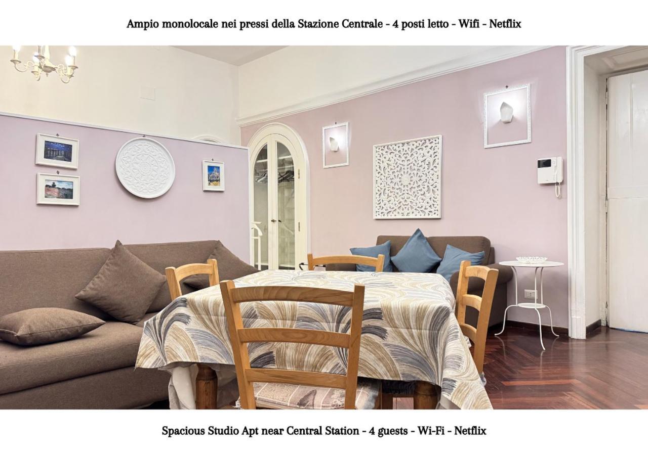 Metro Garibaldi - Loft Con Wifi E 4 Posti Letto Presso La Stazione Centrale Di Napoli Luaran gambar